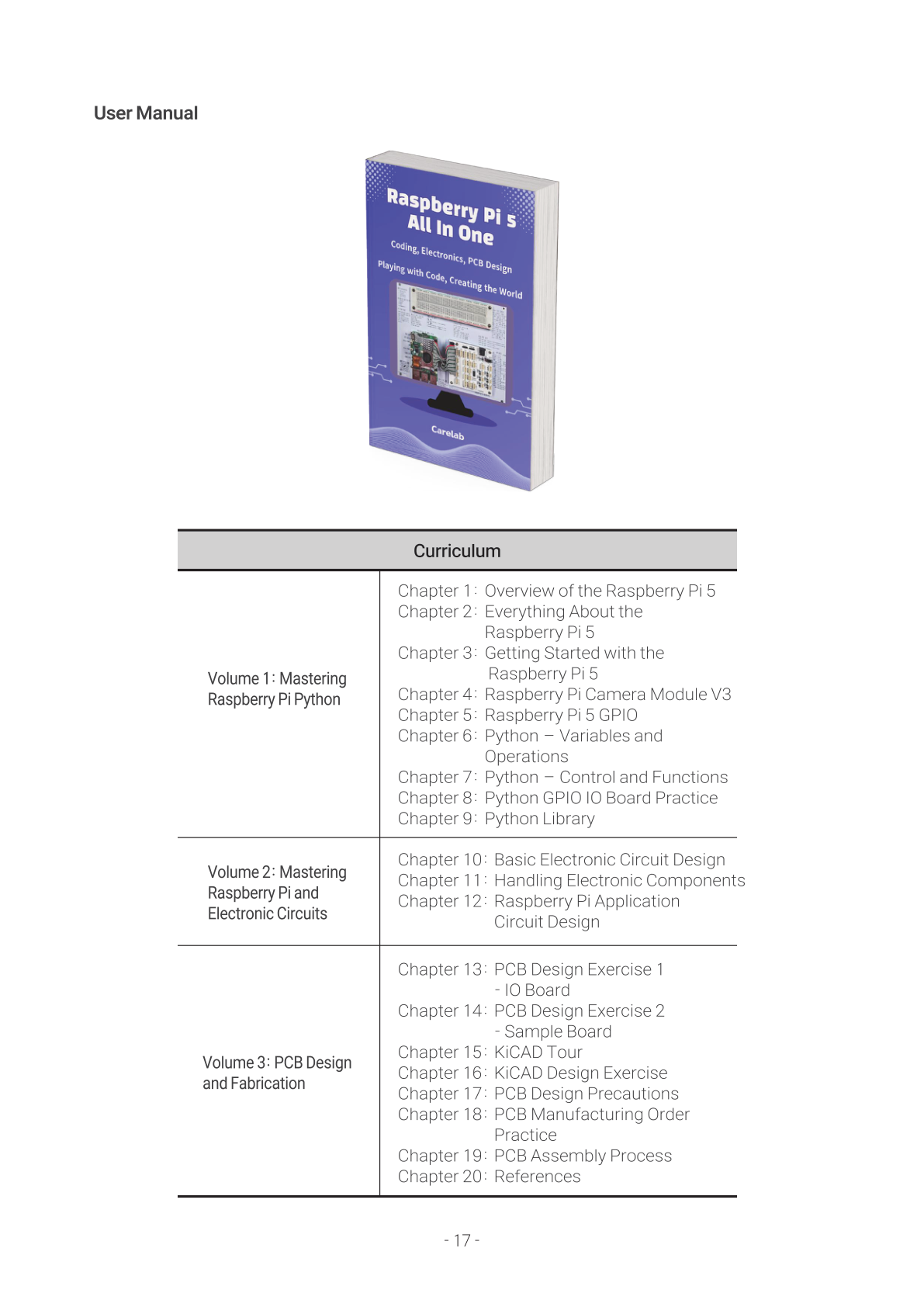 PCB Design Training Kit Textbooks (Raspberry Pi Edition)